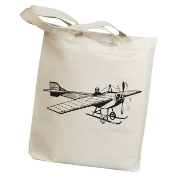 Gots Certified 100% Natural Cotton Tote Produce Calico Bags with Logo Custom Printing